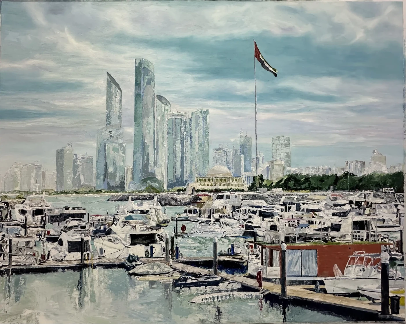 January in Abu Dhabi - Artwork