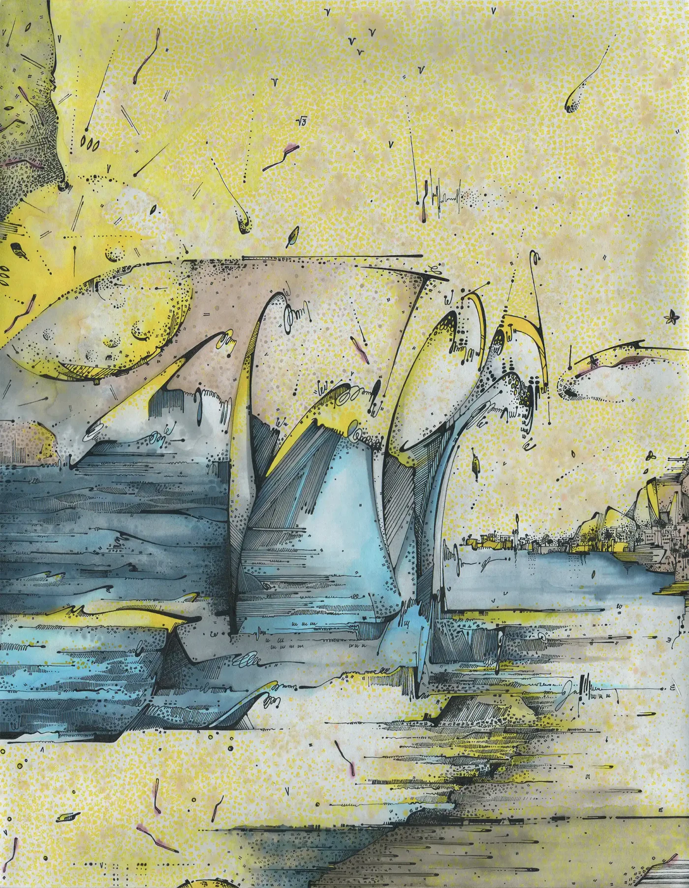 Featured image of My flavored Omani sunset, a bit before it and a long after