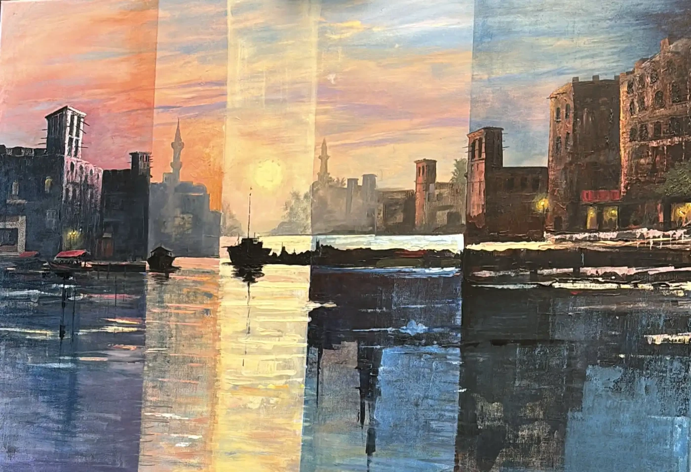 Featured image of Old Dubai - Artwork