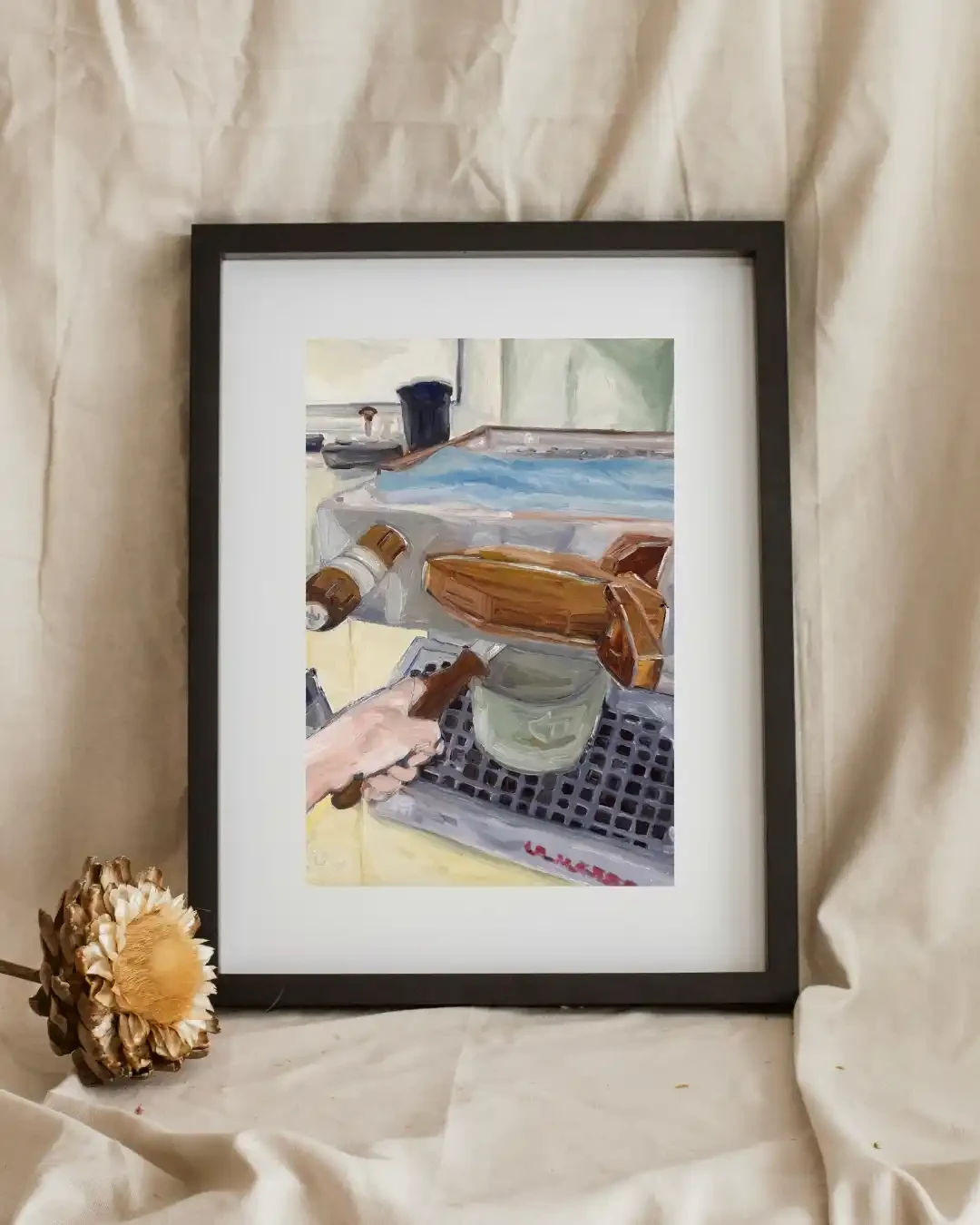 Featured image of The Sound of the Machine – Coffee-Inspired Artwork