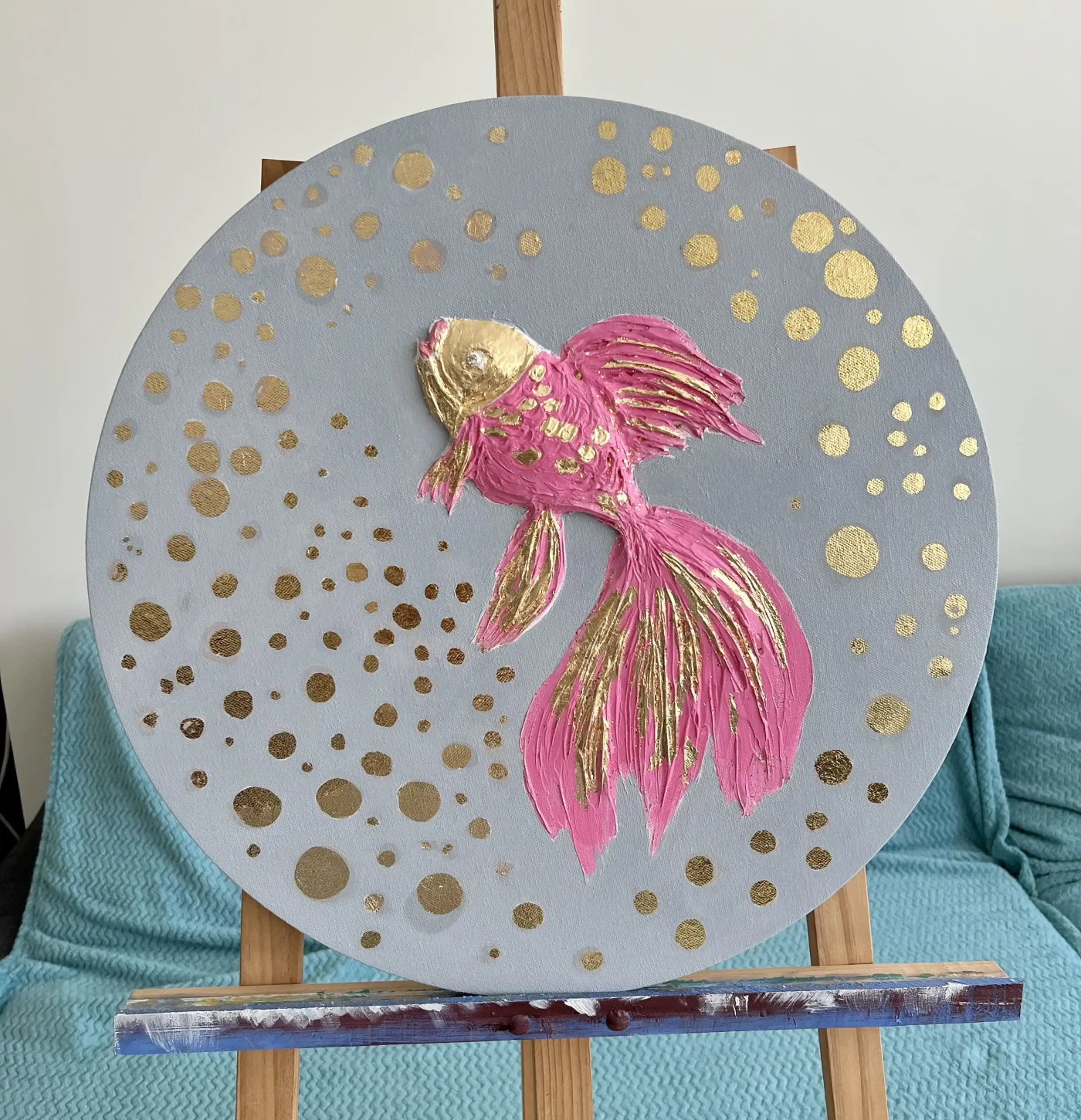 Glamour fish (Pink Fish) - Artwork