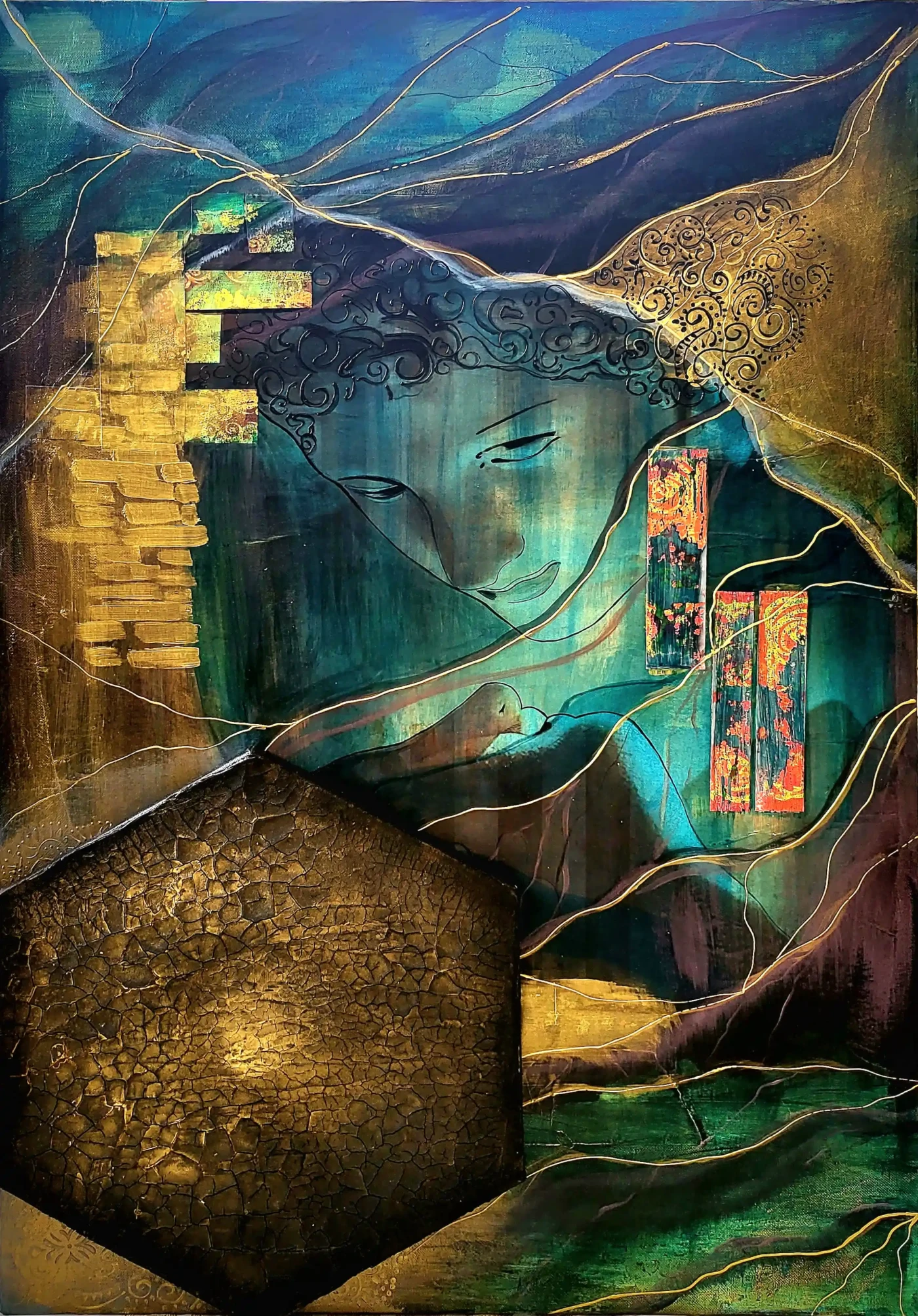 Featured image of Two Worlds – Abstract Portrait of the Human Spirit
