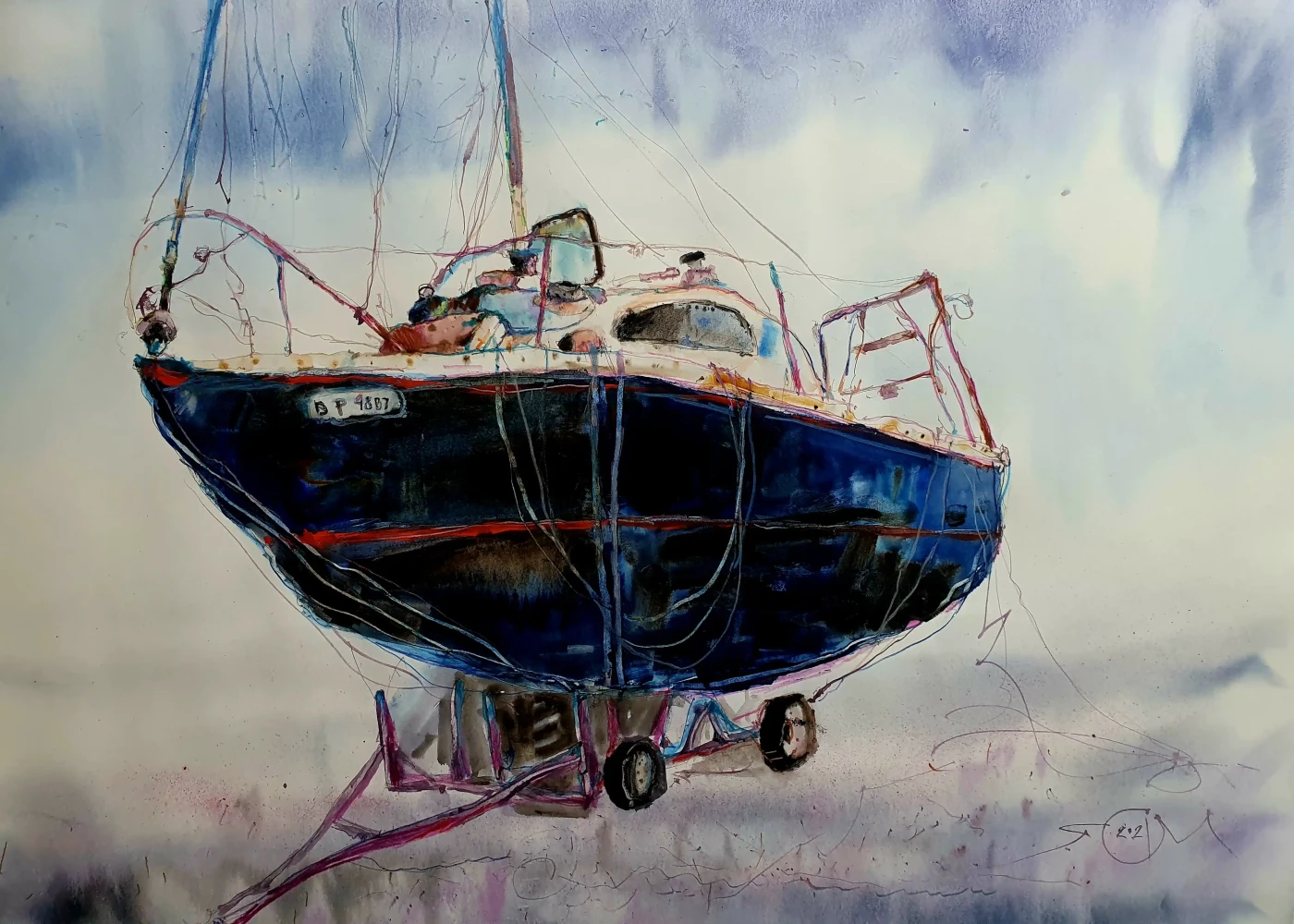 Featured image of At the Renovation - Artwork