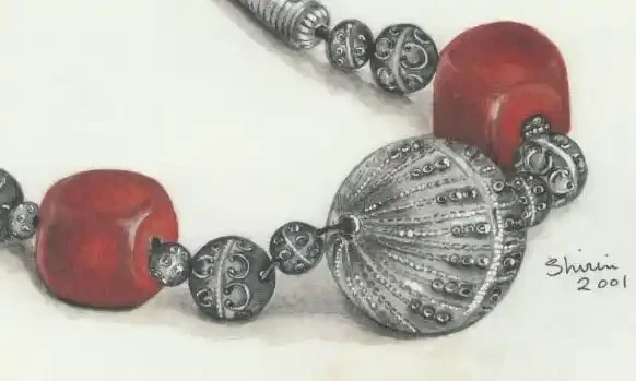 Heirloom Elegance - Jewelry Sketch