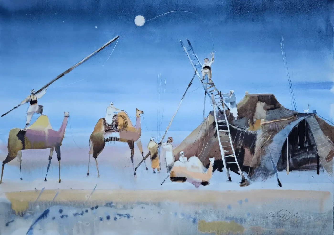 Featured image of Dream Catchers: Emirati Bedouin II - Artwork