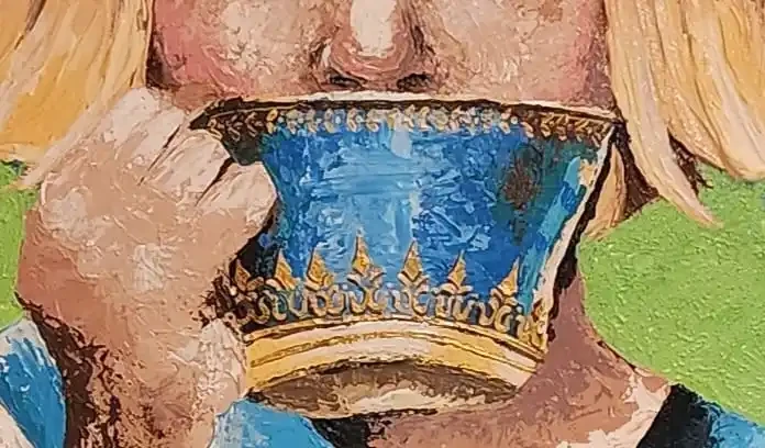 A cup of tea - Artwork