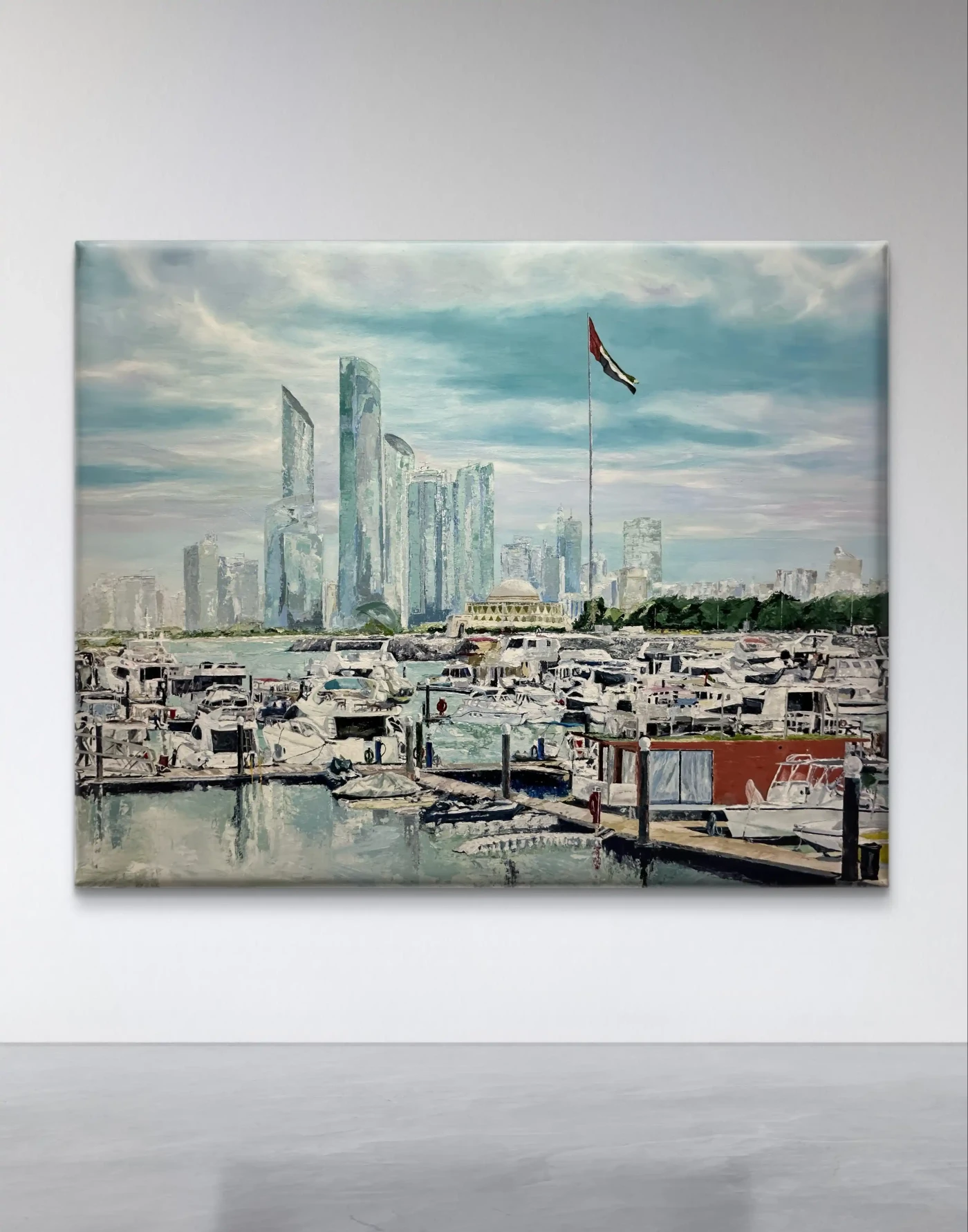 Featured image of January in Abu Dhabi - Artwork