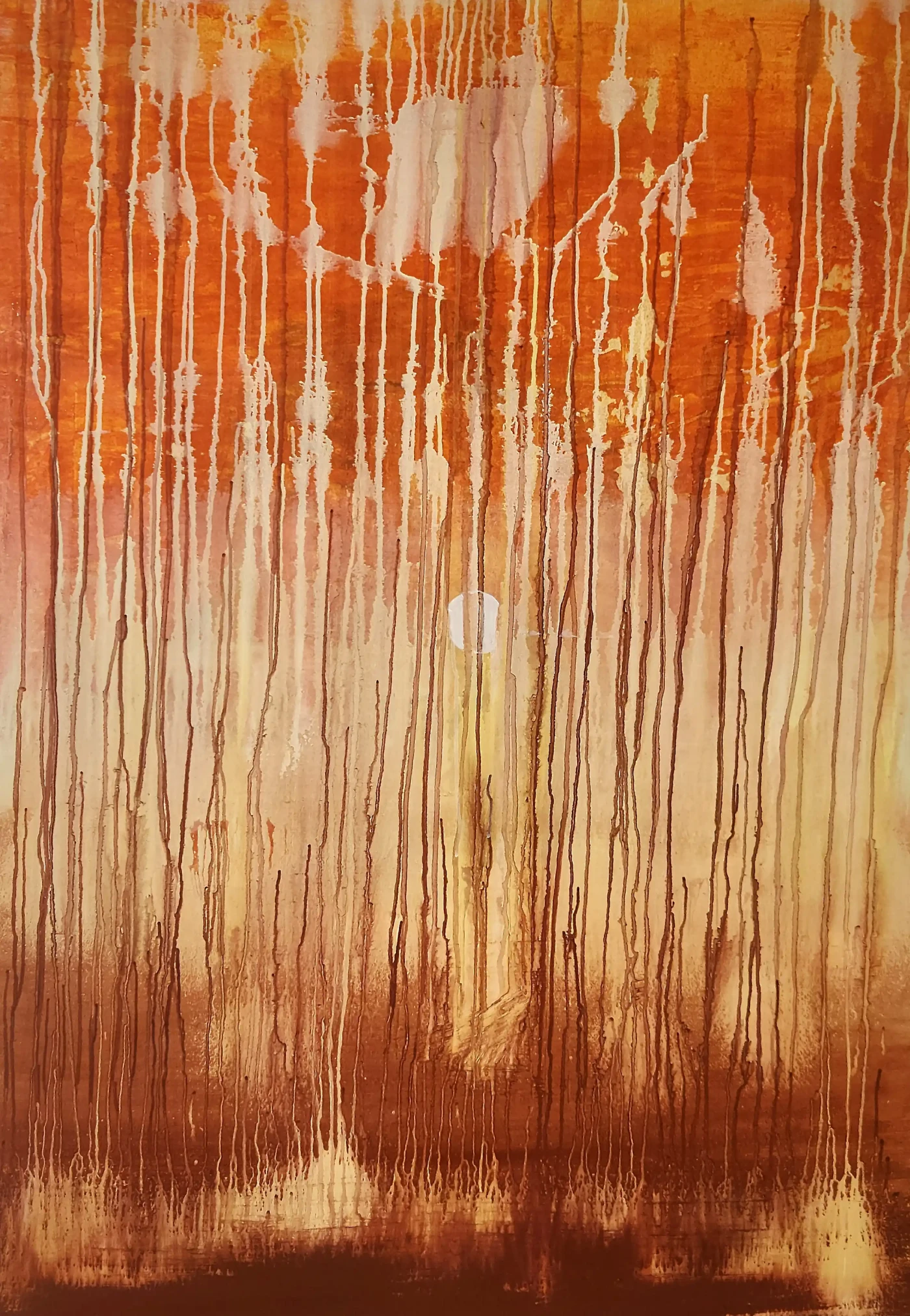 Featured image of The Silent Descent - Abstract Art