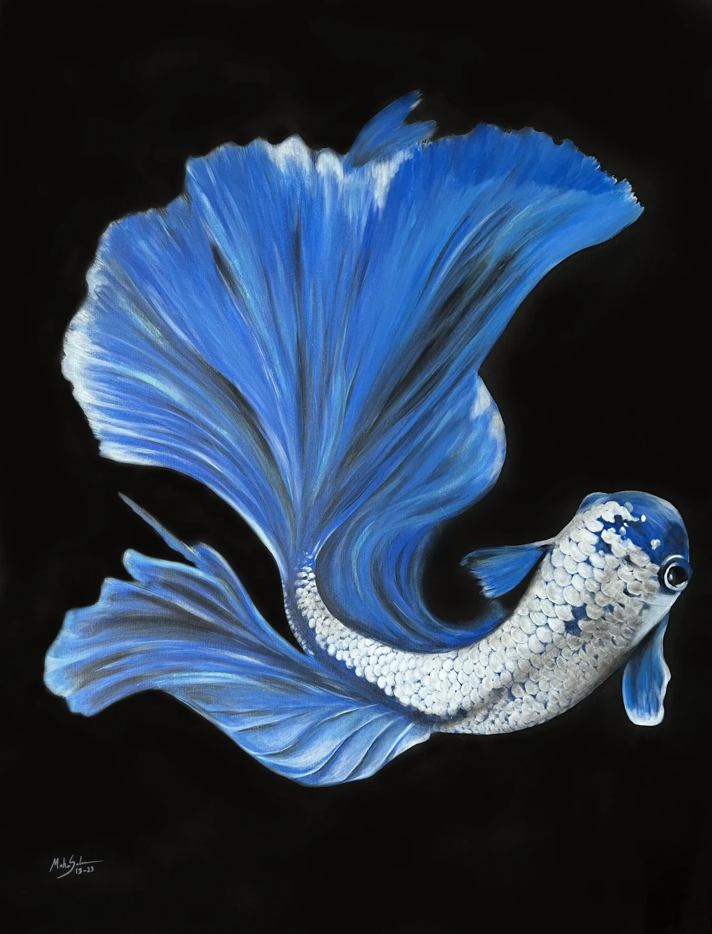 Featured image of The Blue Fish - Artwork