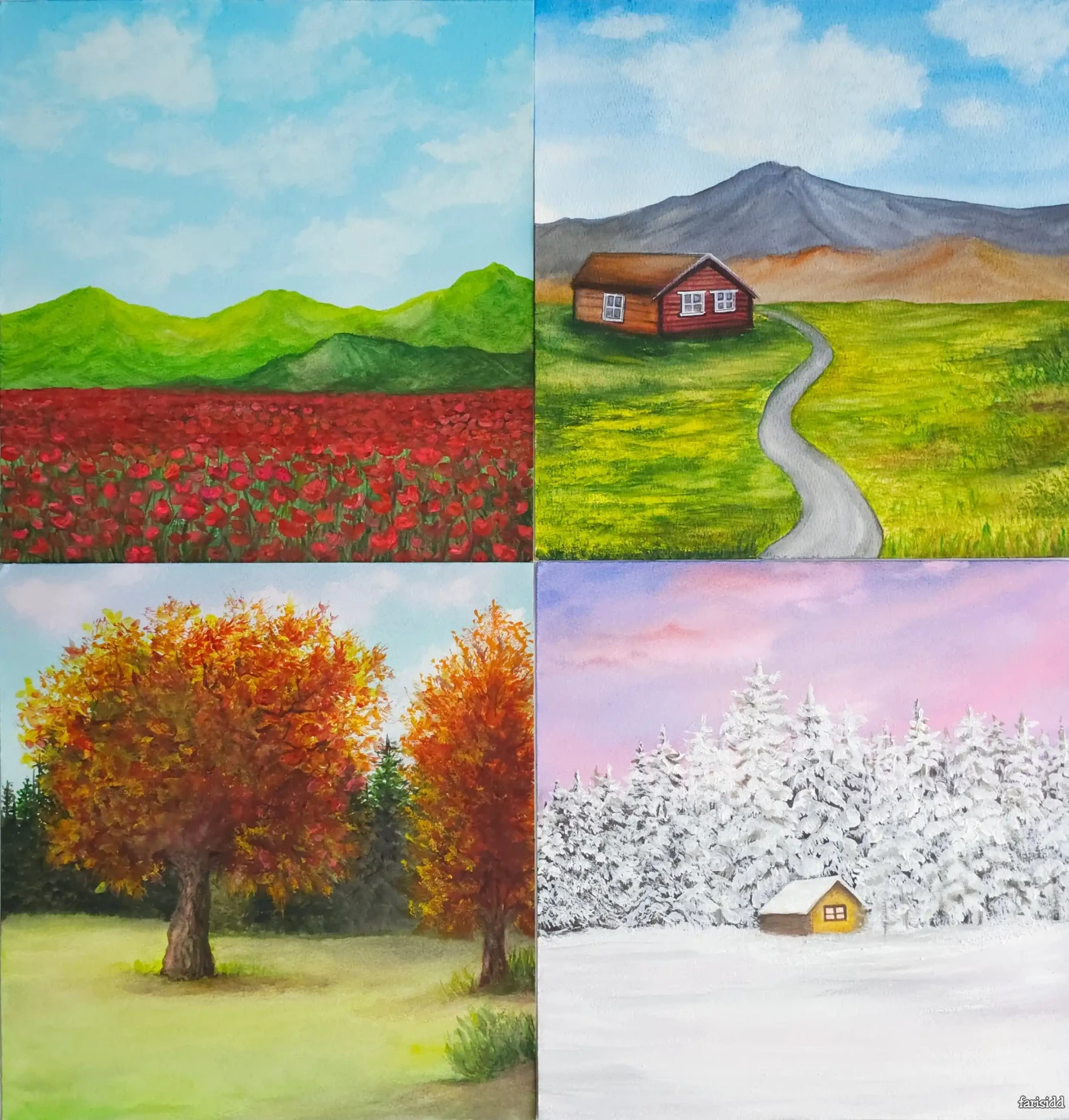 Featured image of Shades of the Seasons - Artwork