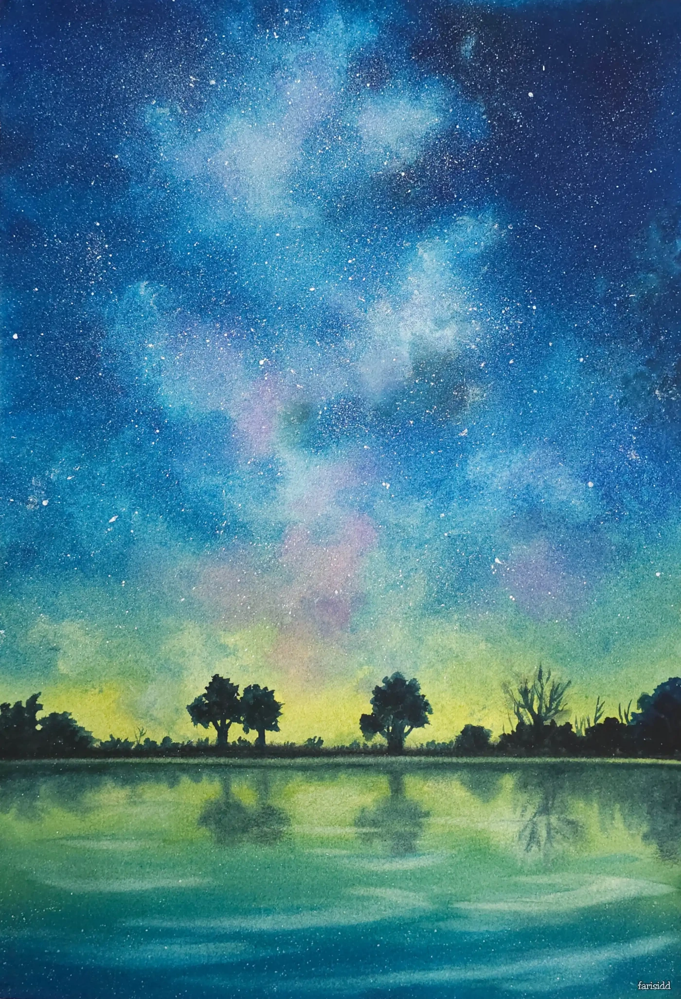 Featured image of Celestial Reflections - Artwork