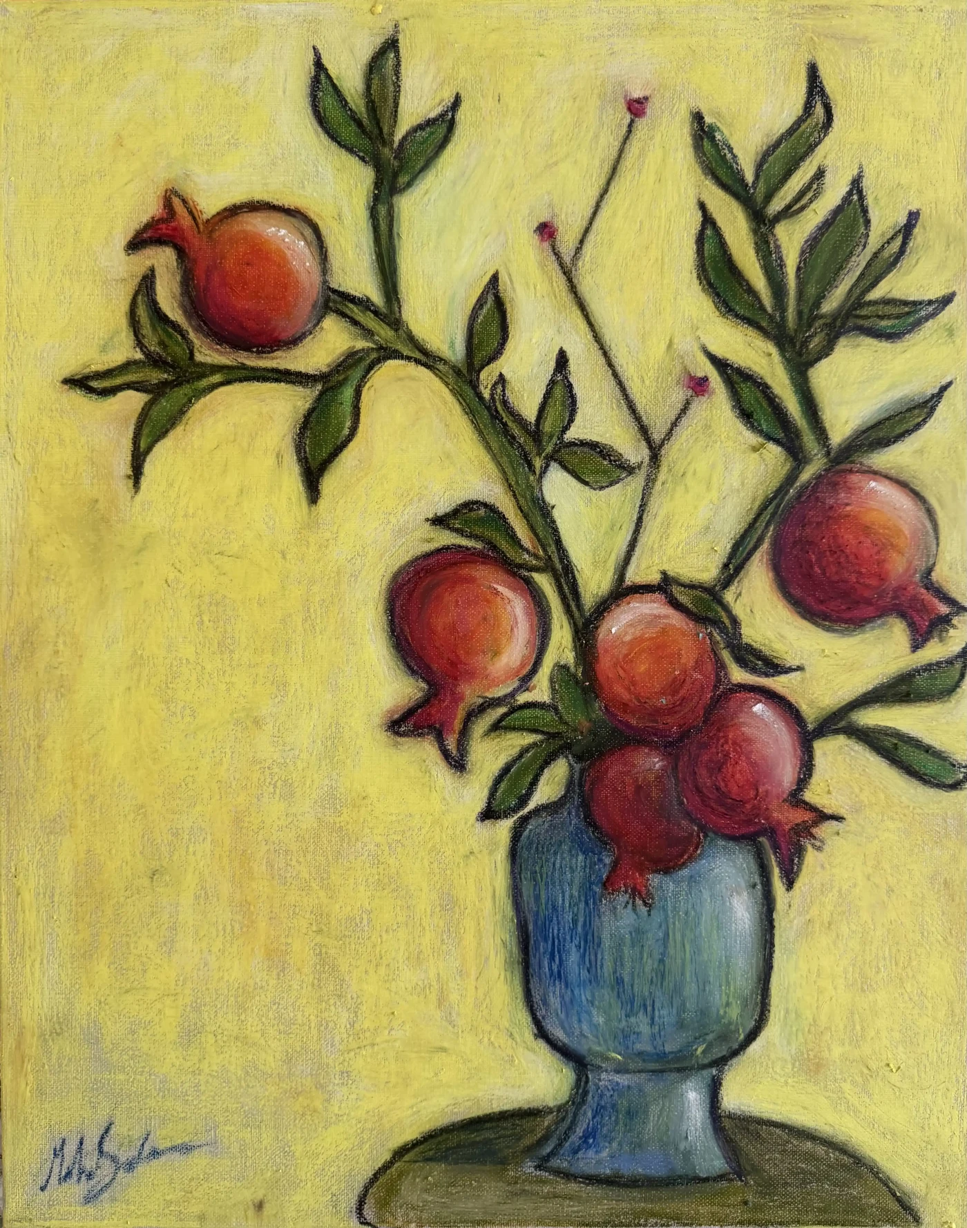 Featured image of Pomegranates in a Vessel of a Tranquility