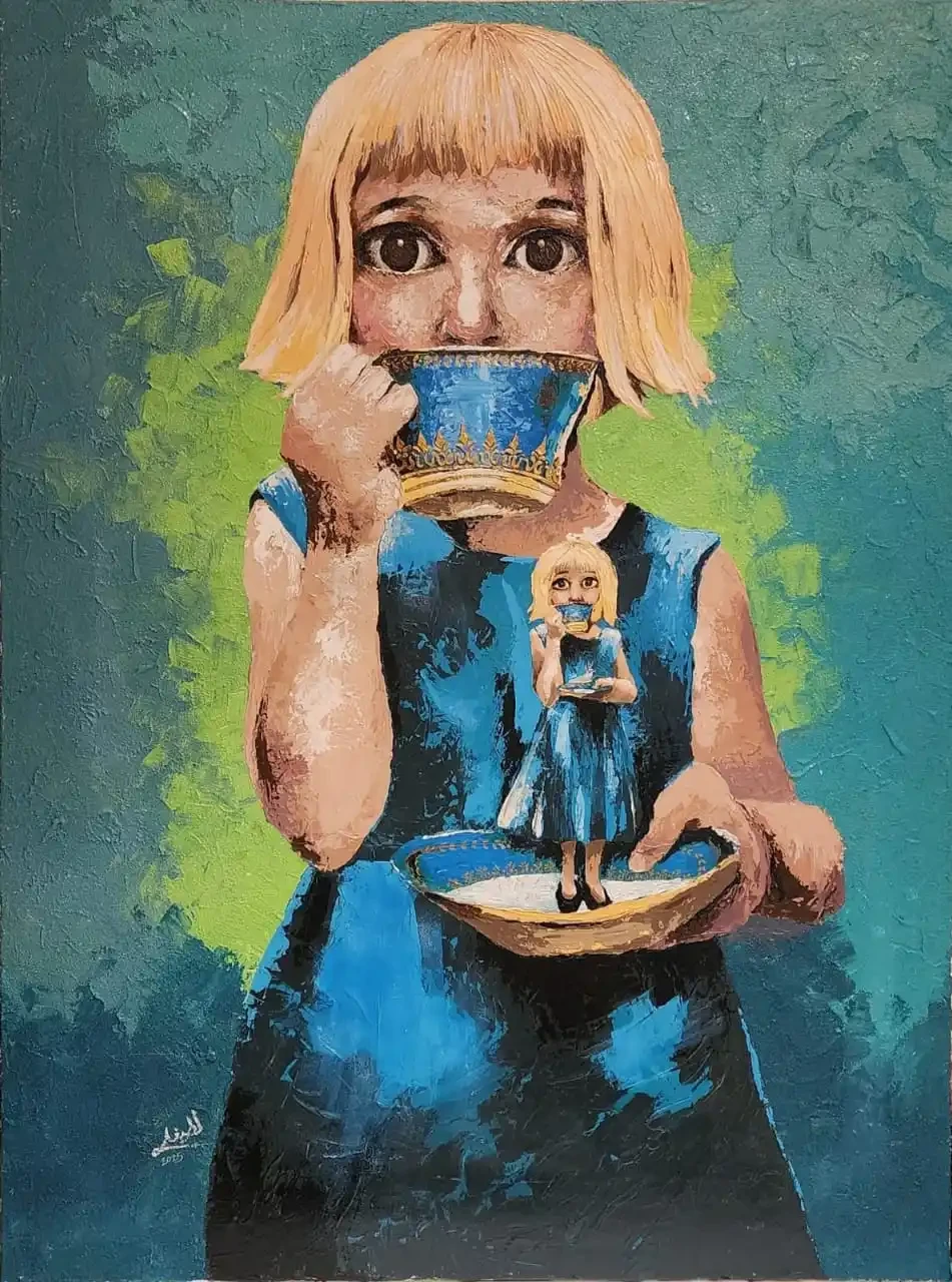 Featured image of A cup of tea - Artwork