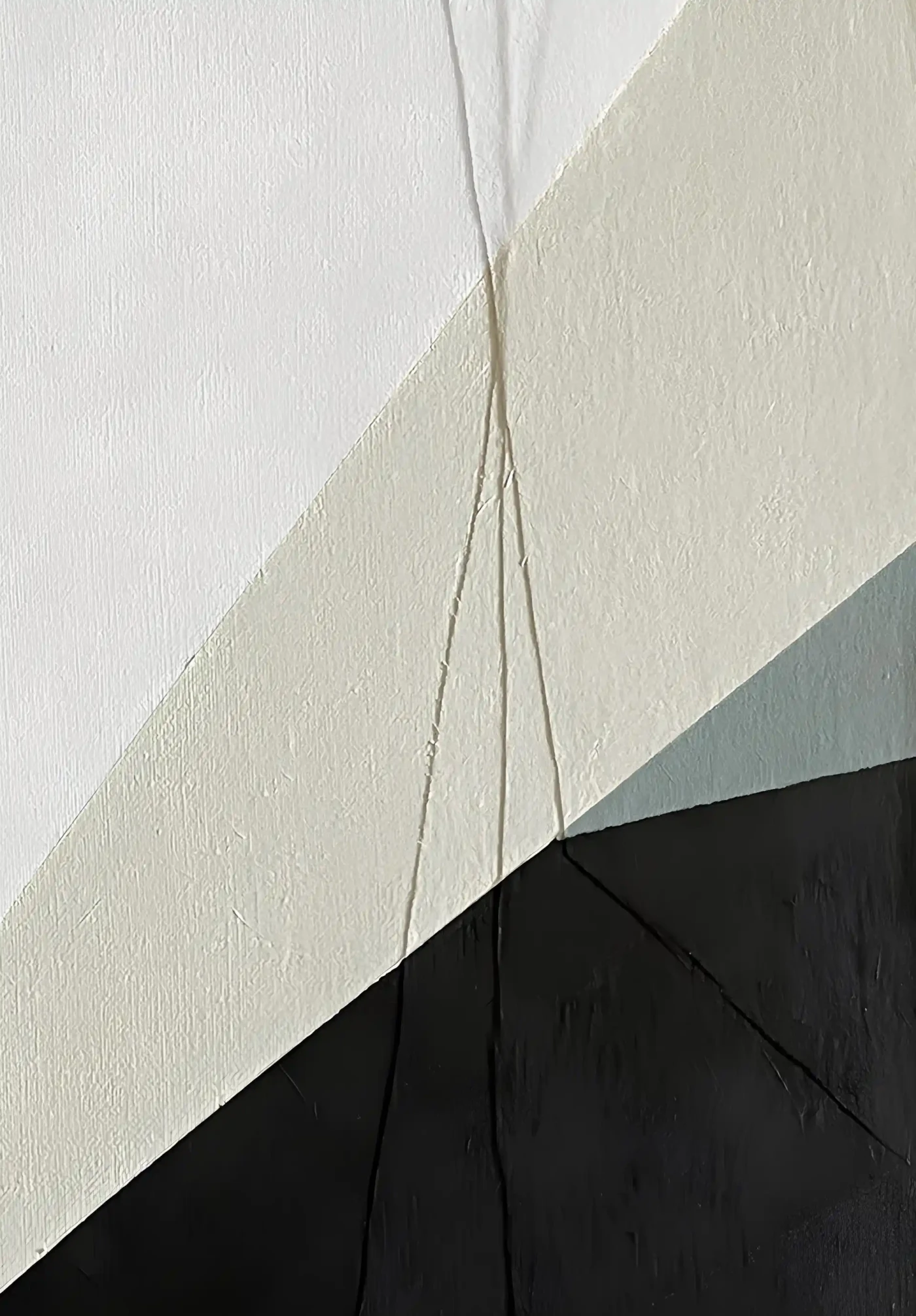 Golden Balance: Minimalist Abstract Geometry in Neutral Tones - Artwork