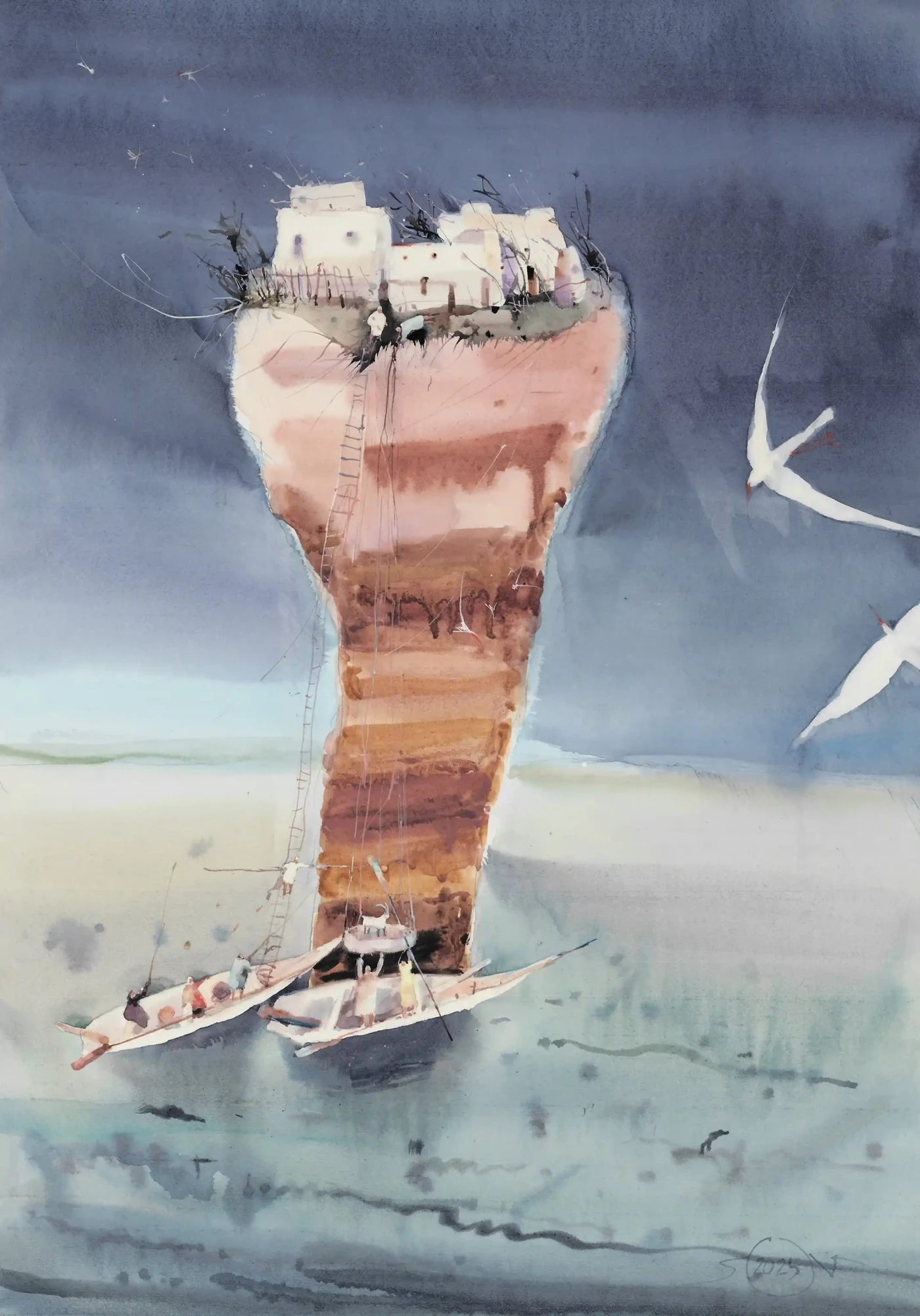 Featured image of Saving the Goat -  Surrealism Art