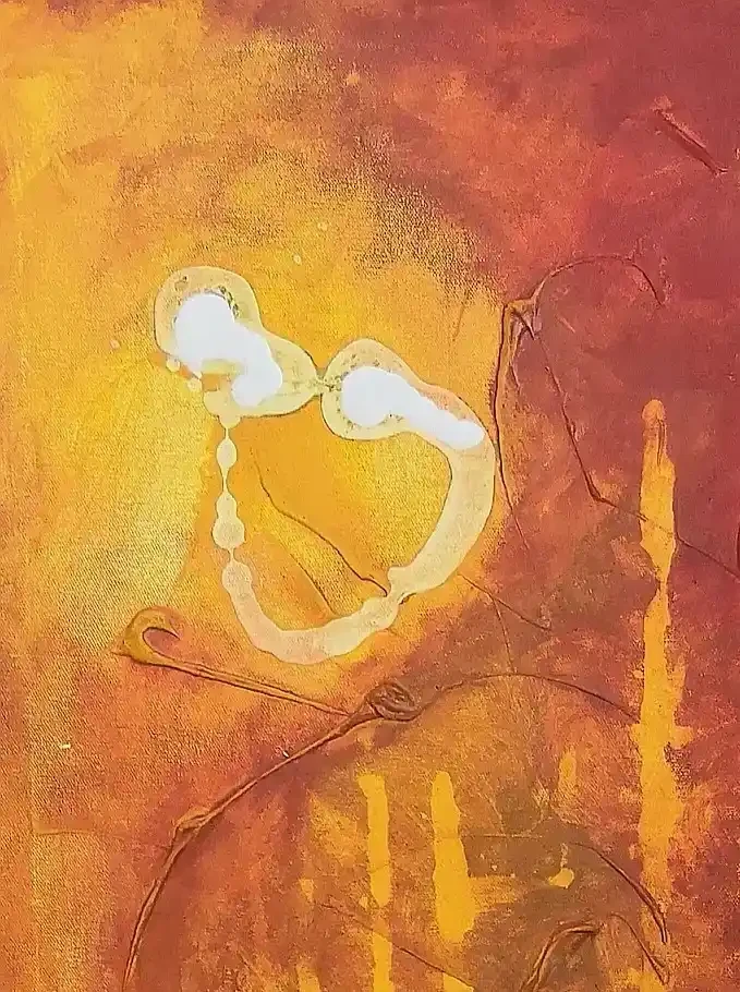 The Unspoken Warmth - Abstract Art