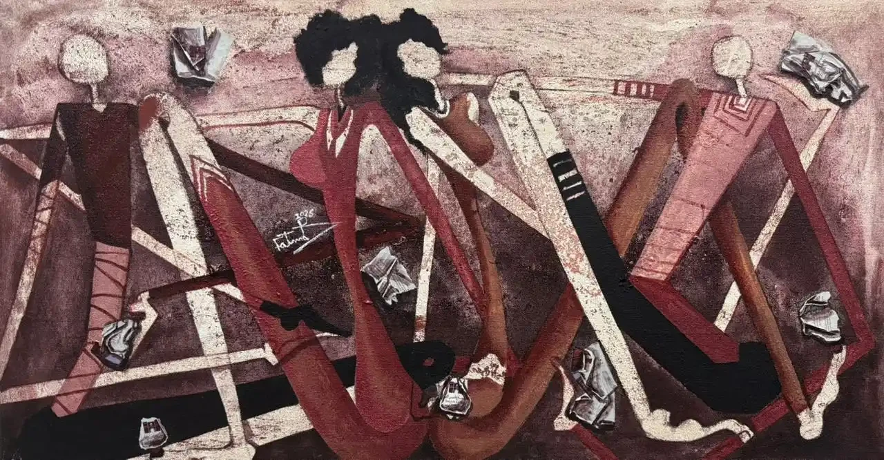 Featured image of “The Castle” – Mixed Media on Canvas