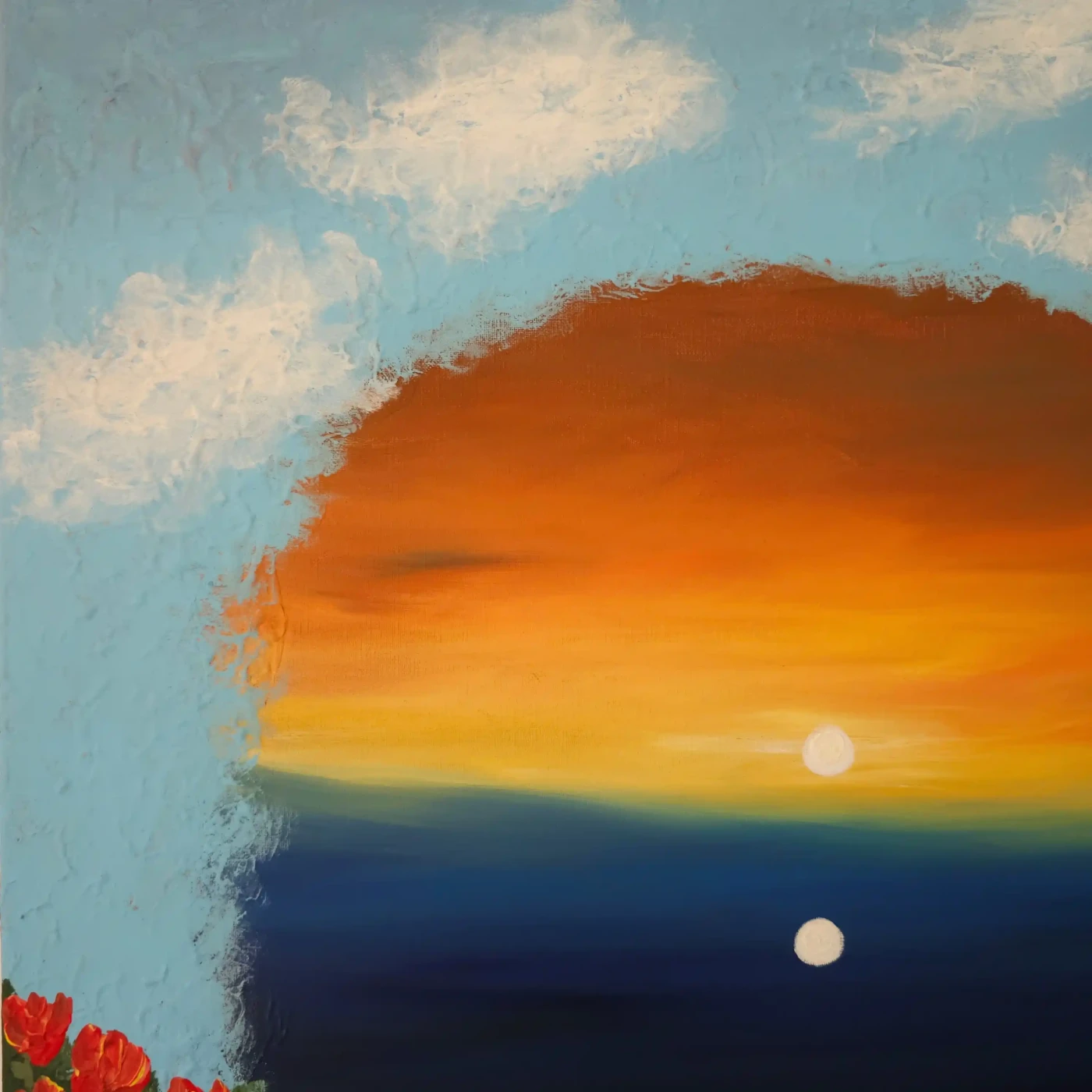 Unseen Struggles – Acrylic on Canvas