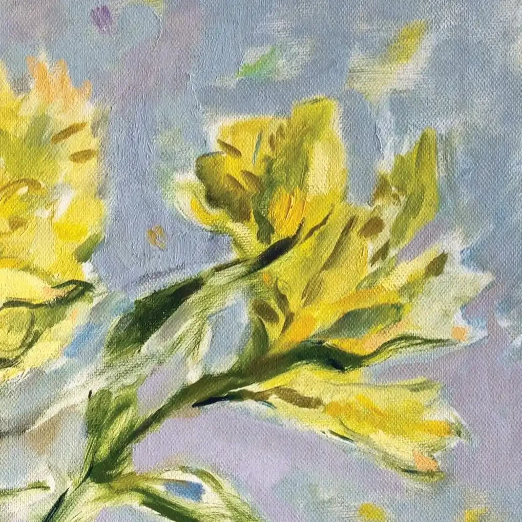 Yellow Alstroemeria - Artwork