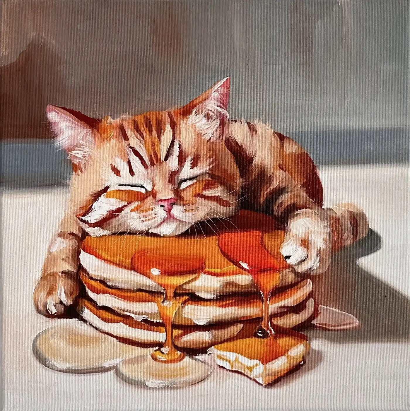 Featured image of Lord of the Flapjacks | Sleeping Cat on Pancakes