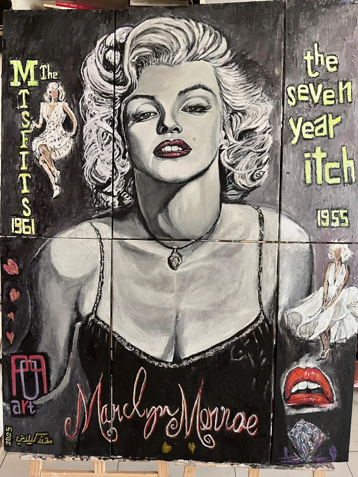 Featured image of Marilyn Monroe Reimagined as an Art Icon - Artwork