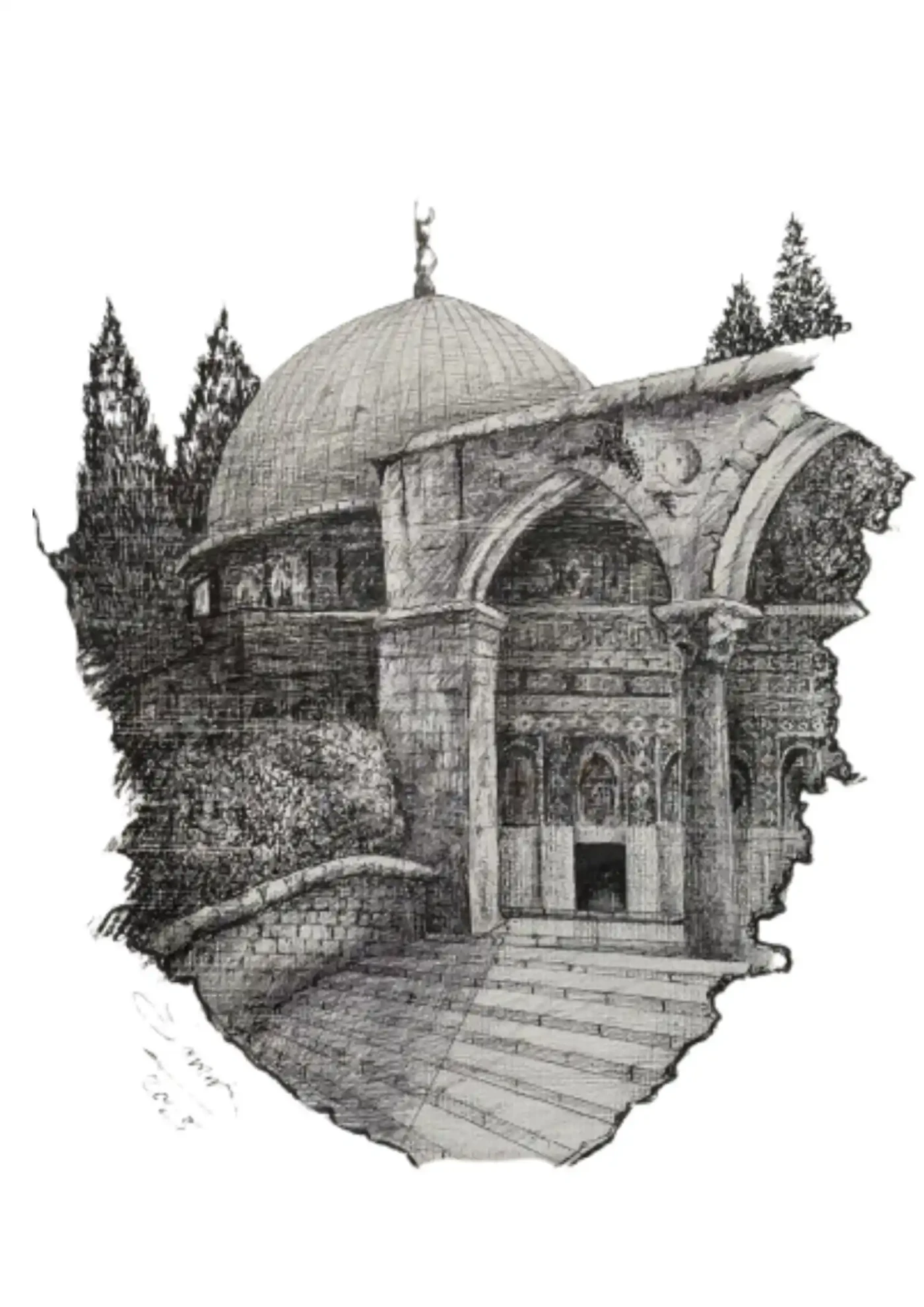 Featured image of The Dome of The Rock - Artwork