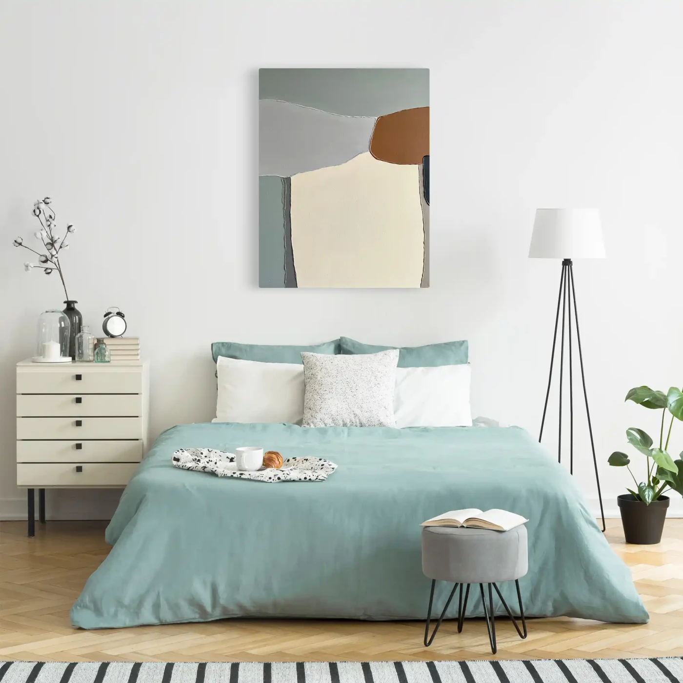 Modern Calm: Minimalist Abstract - Artwork