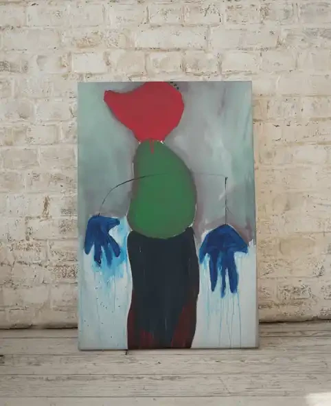 Featured image of The Listener - Figurative Abstract Painting