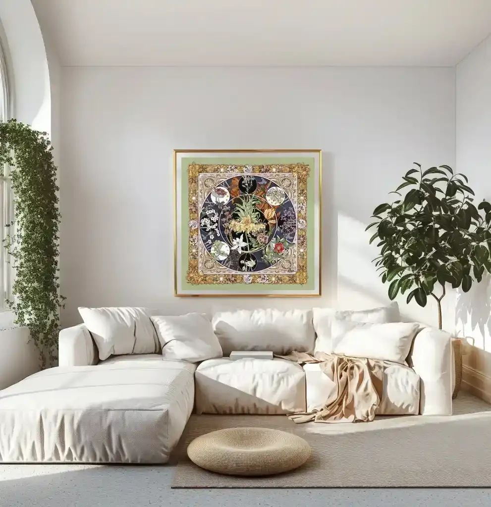 Spring Clock - Artwork