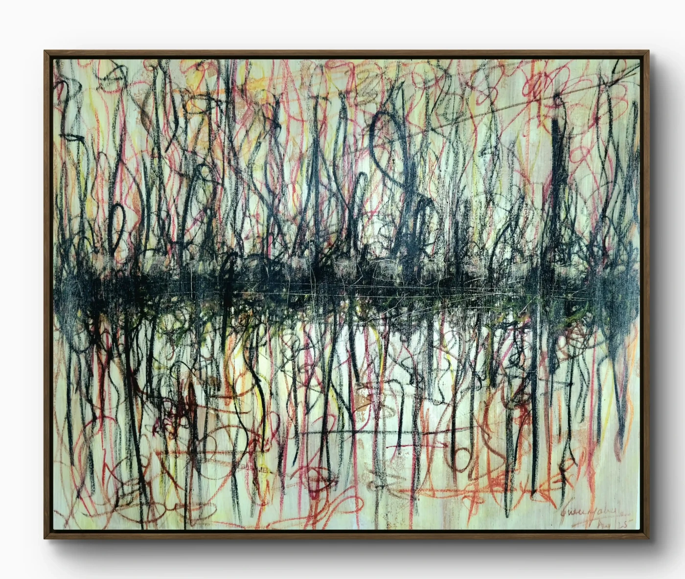 Featured image of Whispers Between Lines - Abstract Art