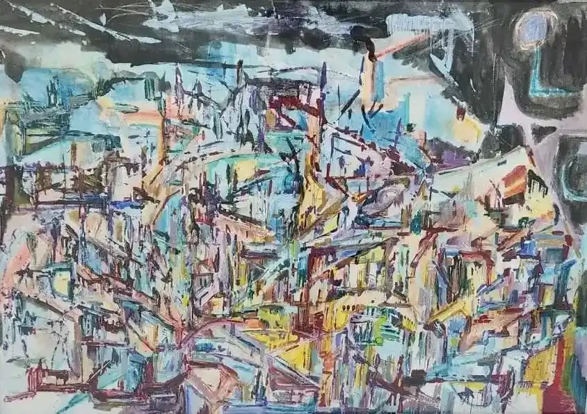Featured image of Late Night - Abstract Art
