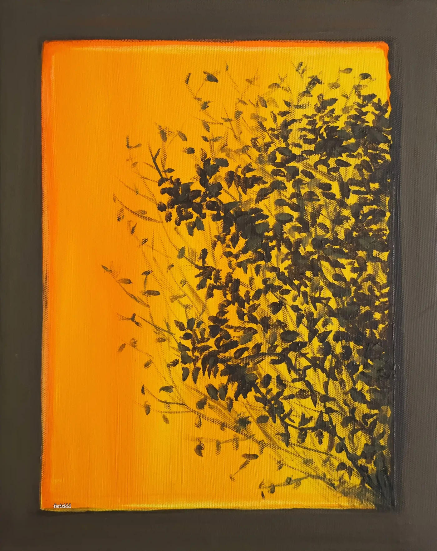 Golden Hour Shadows - Artwork