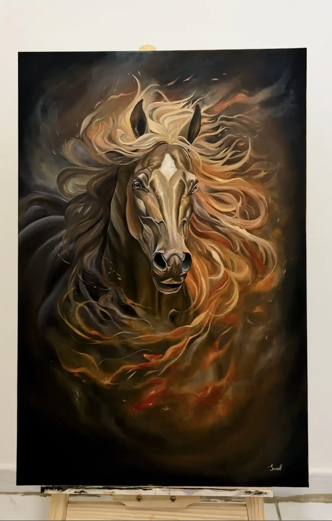 Fierce and Fiery - Original Masterpiece