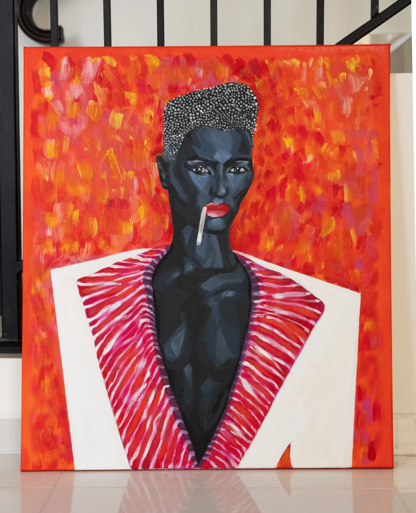 Grace Jones Portrait