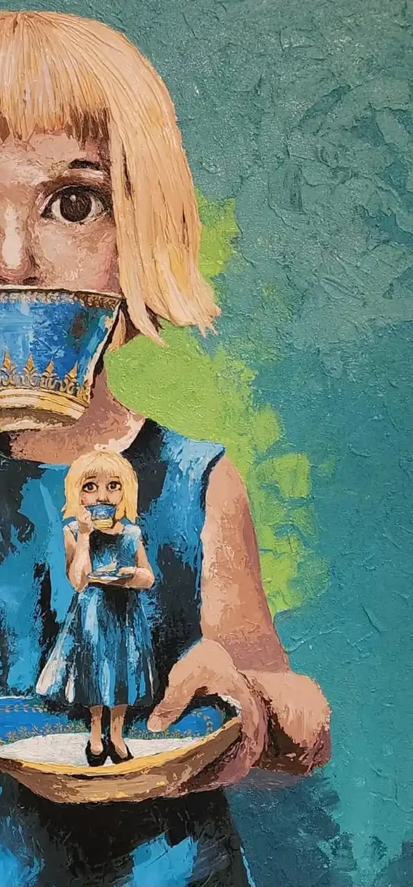 A cup of tea - Artwork