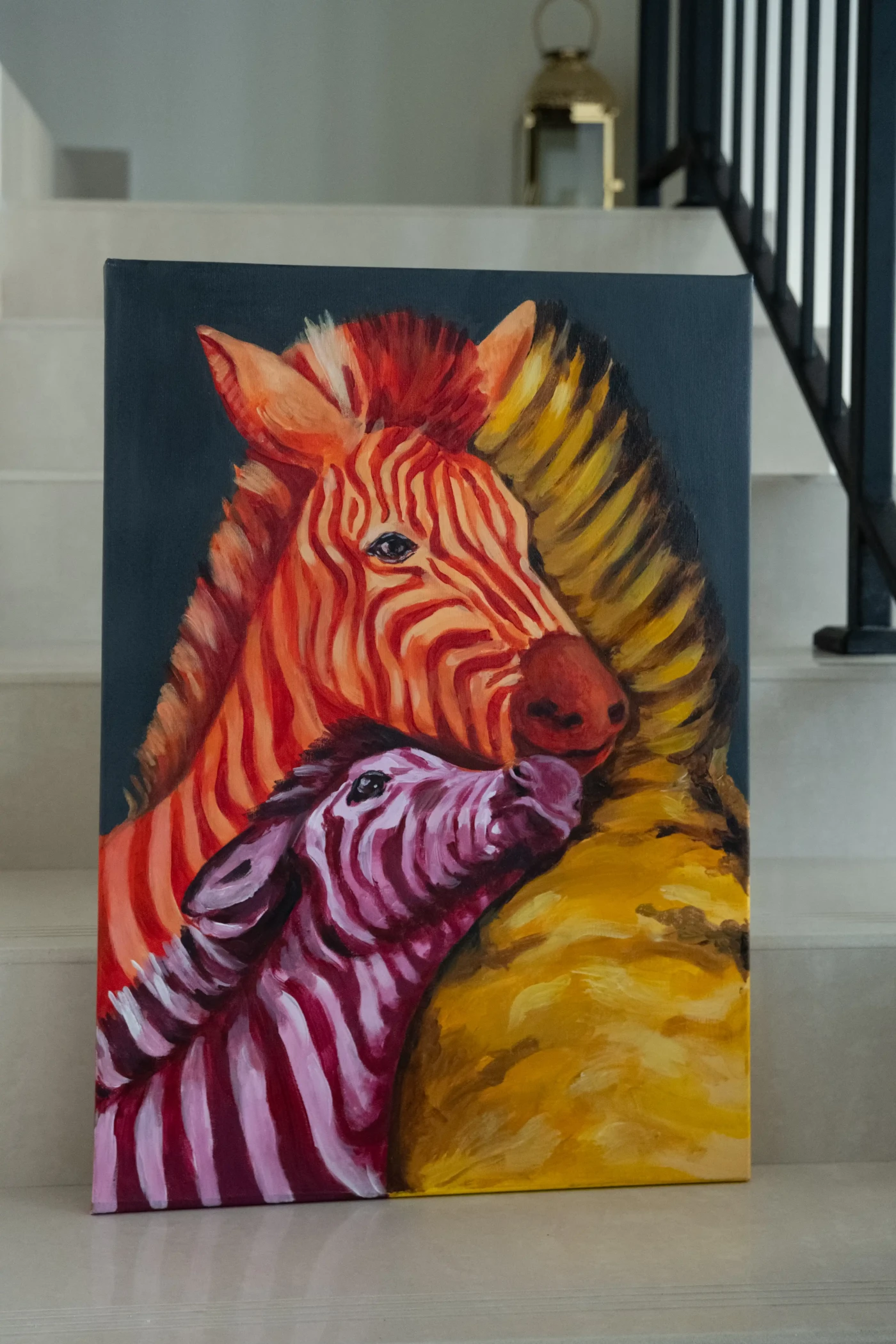 Zebra Animals Painting