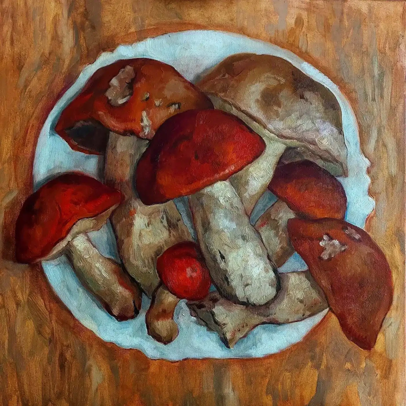 Featured image of Composition with Northern Mushrooms I - Artwork