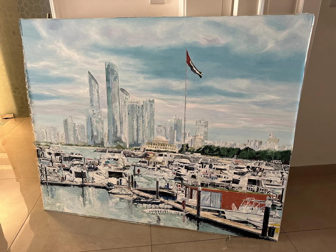 January in Abu Dhabi - Artwork