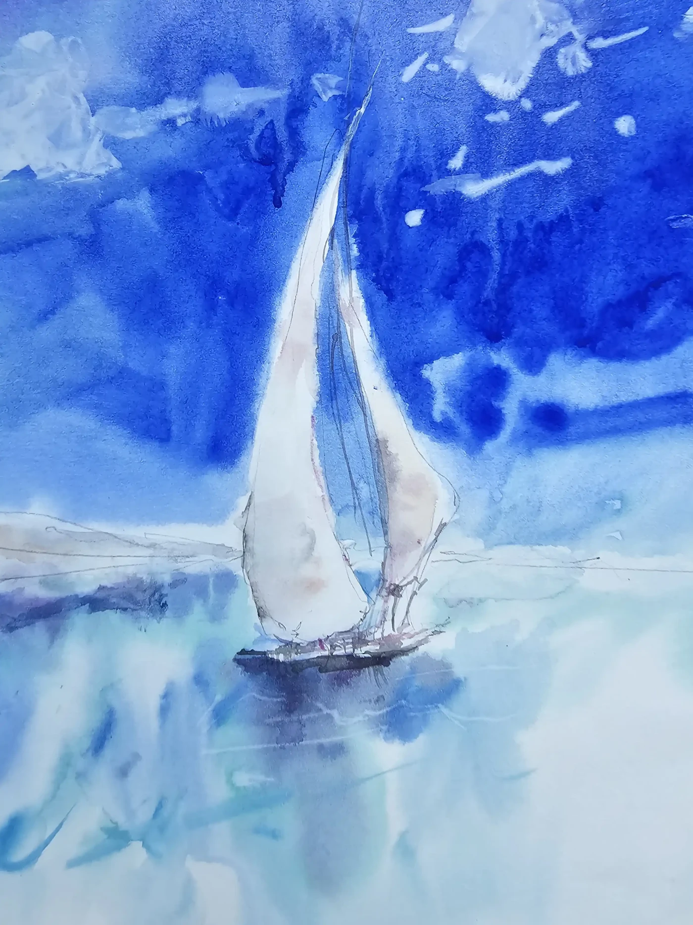 La Mer Beach - Artwork