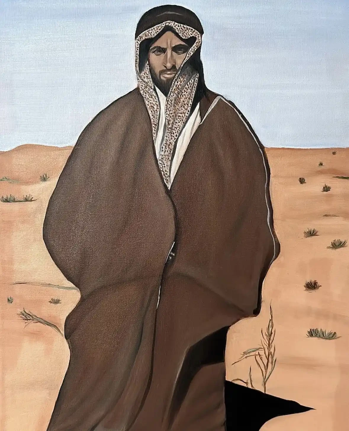 Portrait of Al Sheikh Zayed - Artwork