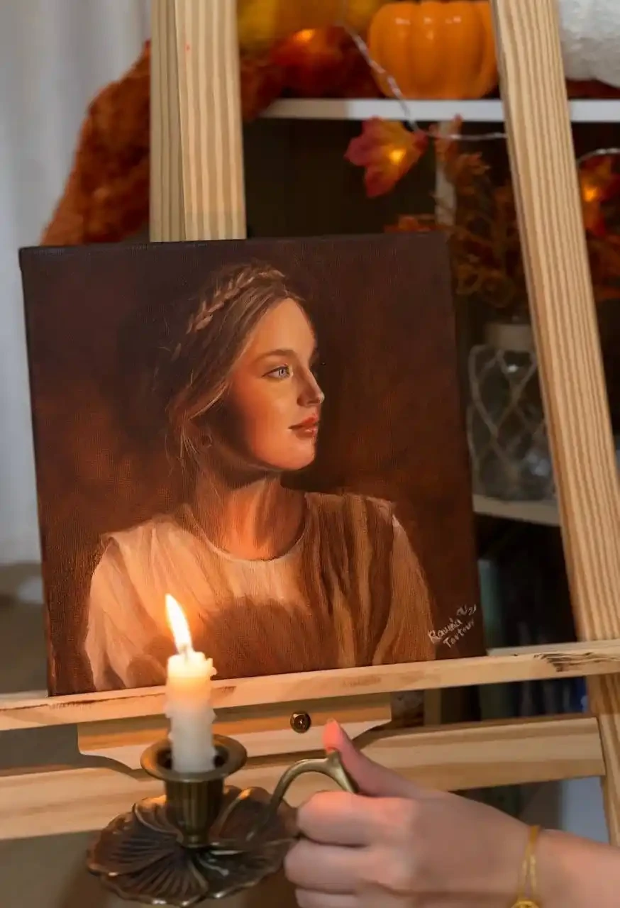 Whispers of the Past - Oil on Canvas