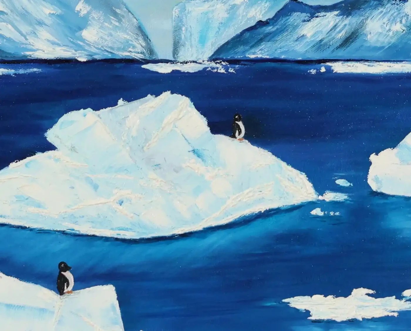 Glaciers are Warning, Stop Global Warming!
