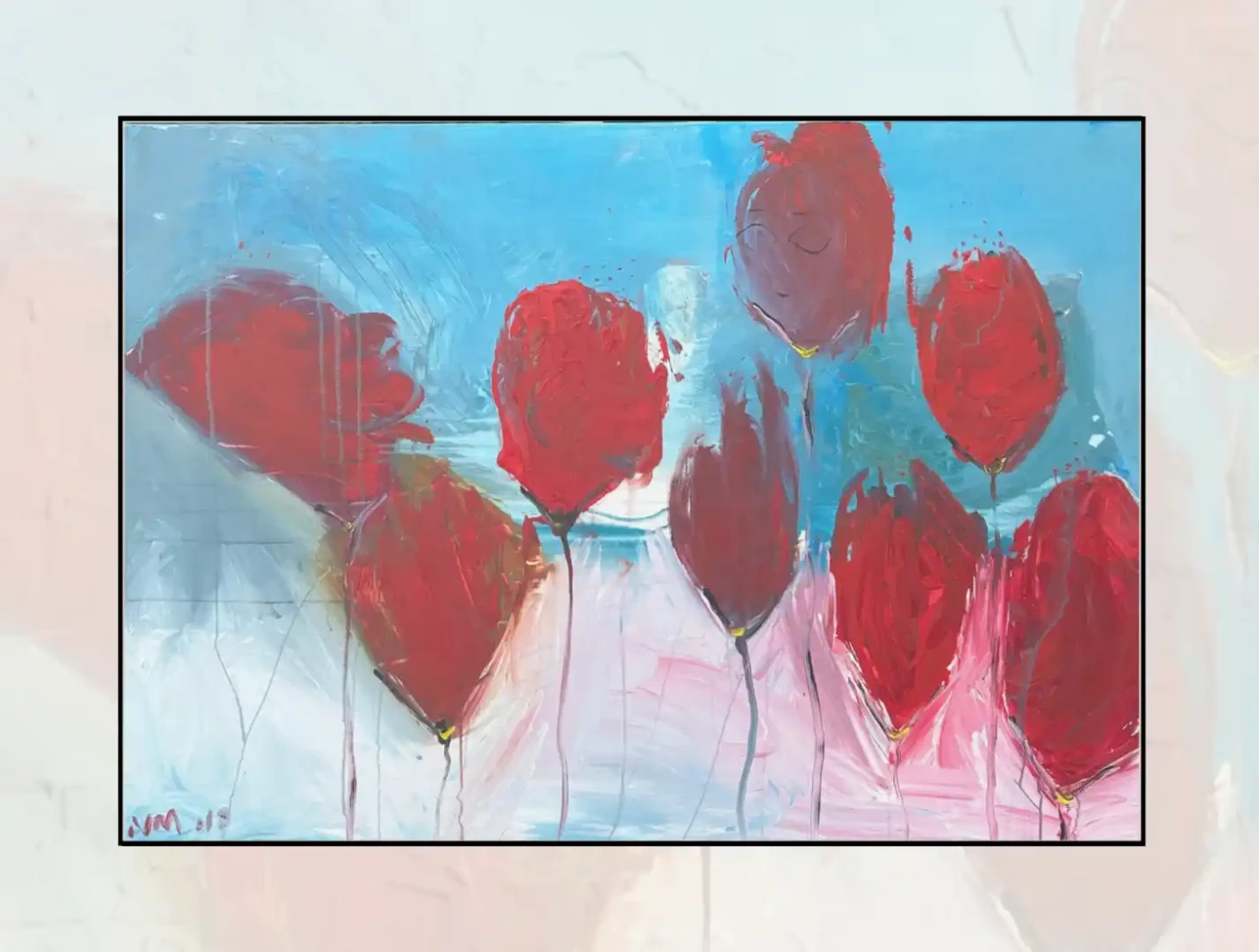 Featured image of Whispers in the Field - Modern Floral Decor