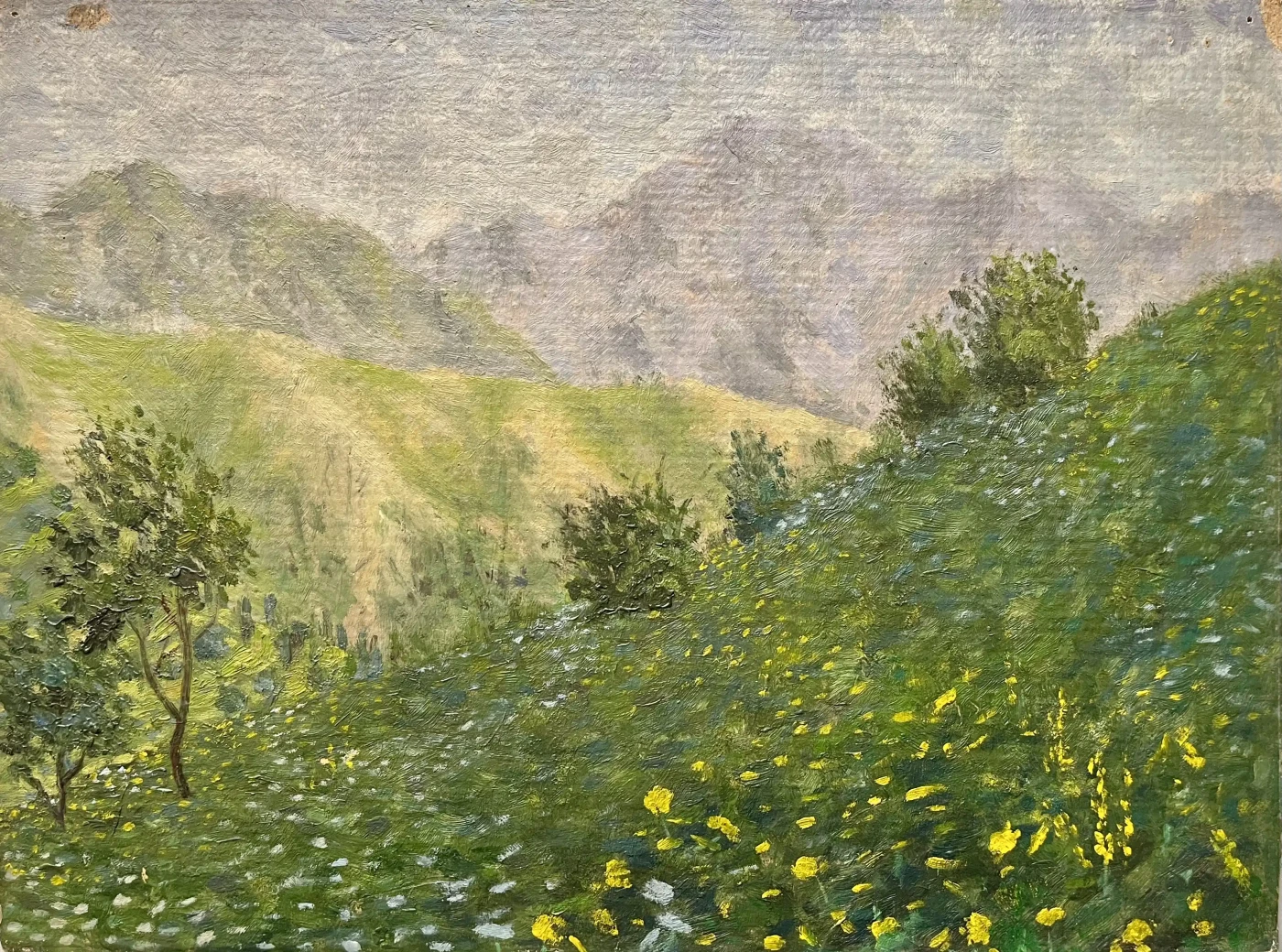 Featured image of Morning in the foothills - Artwork