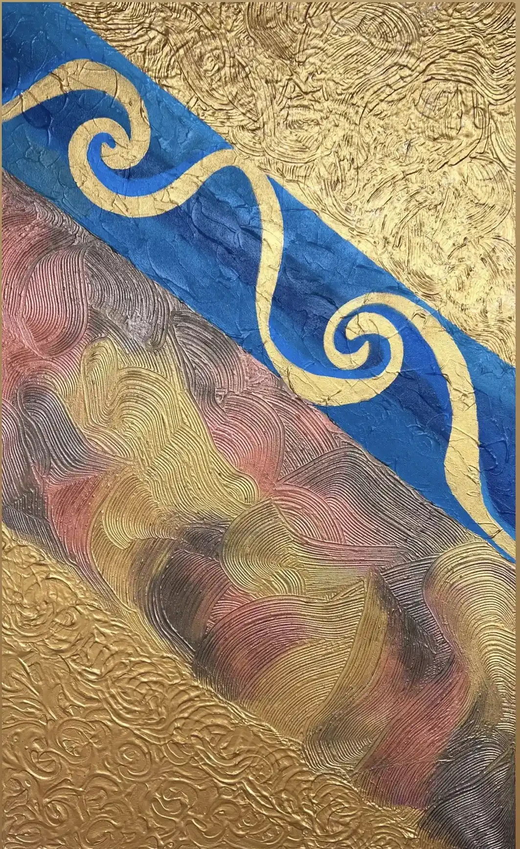 Golden Swirls - Artwork