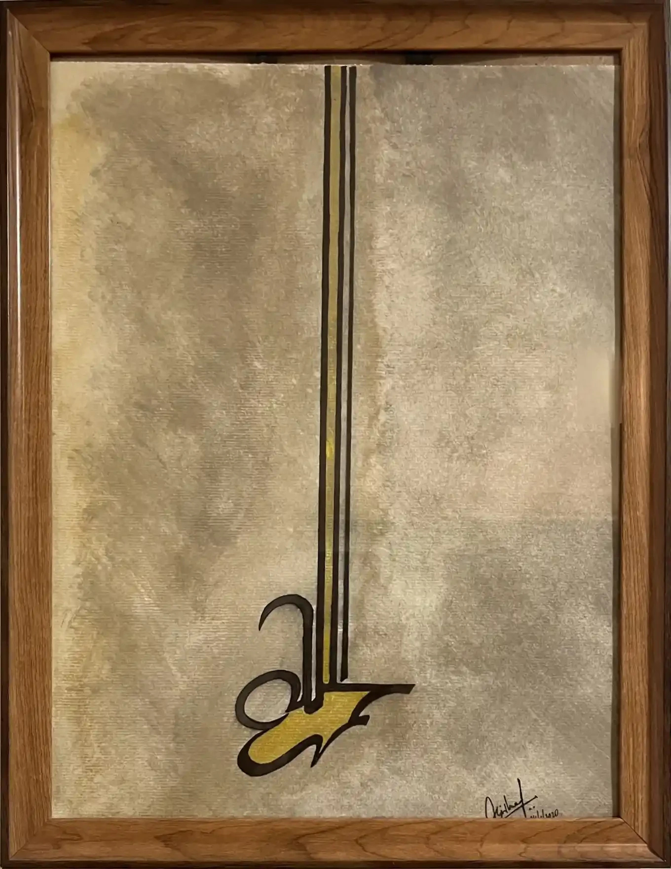 Featured image of Minimal Arabic calligraphy