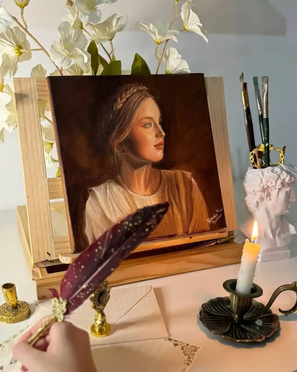 Whispers of the Past - Oil on Canvas