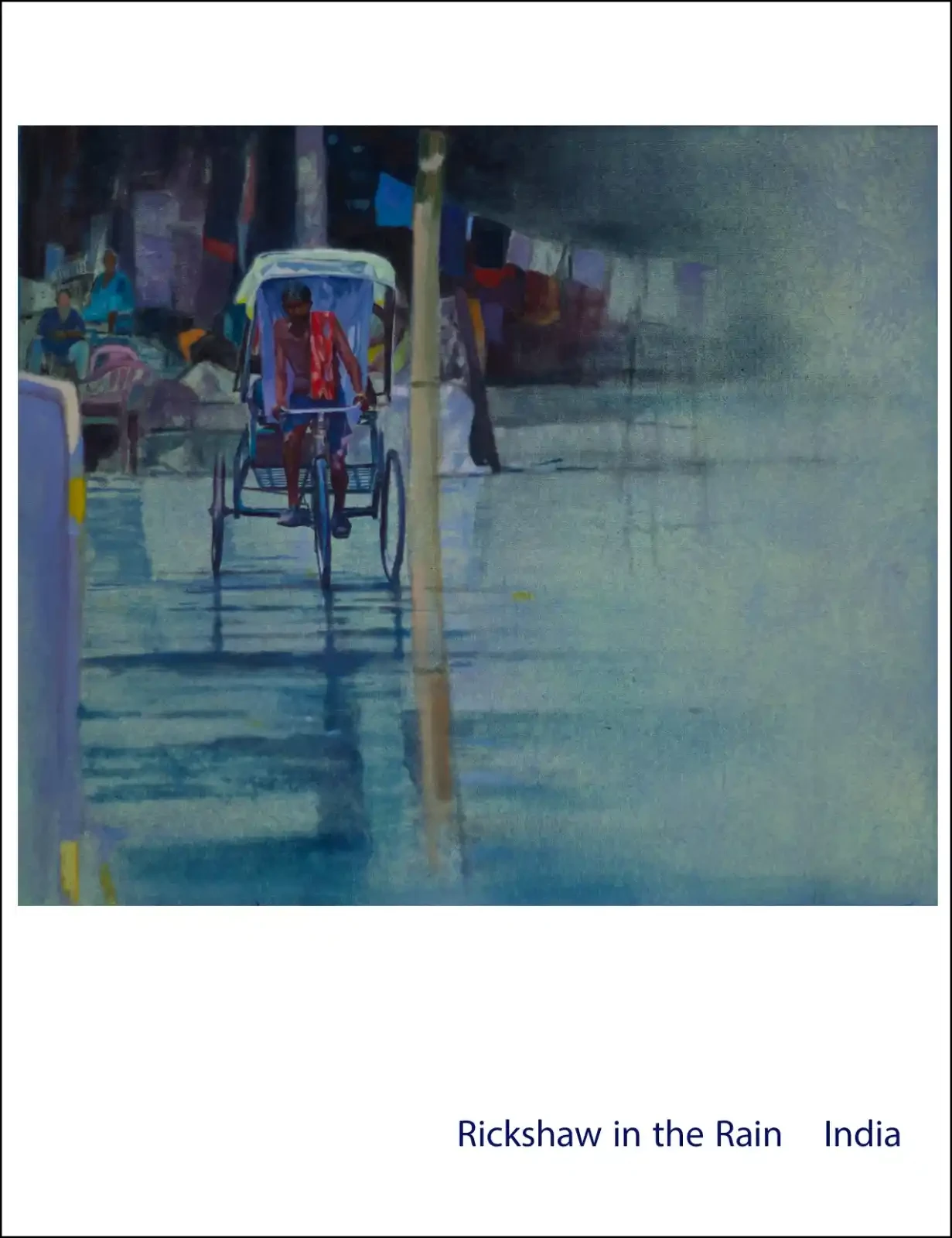 Featured image of The Rickshaw Rider in the Rain