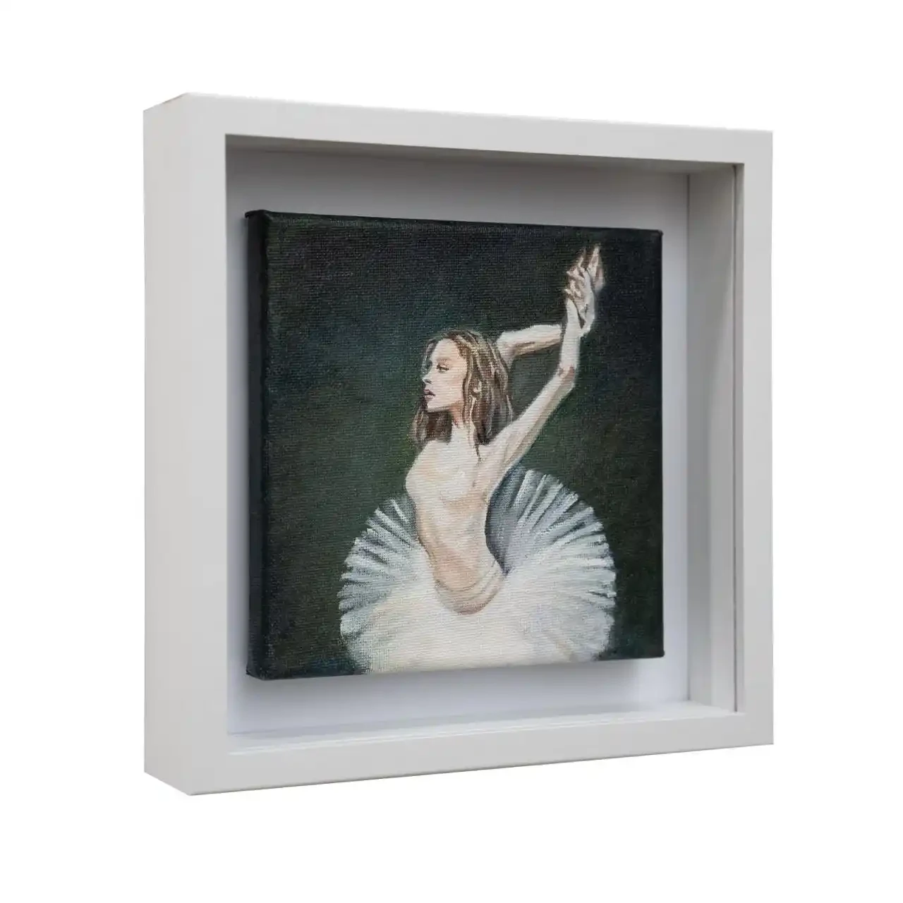 The Dance of Light – Expressive Ballerina Art - Artwork