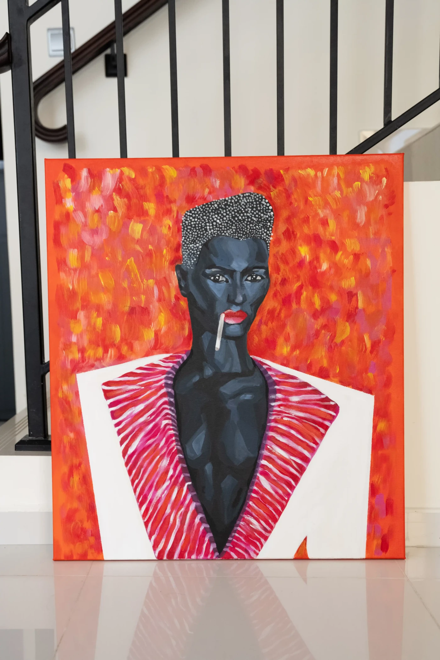 Grace Jones Portrait